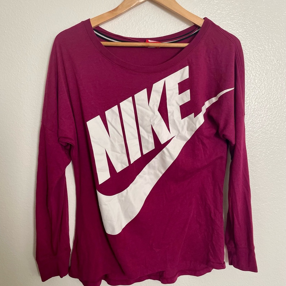 Nike long sleeve workout shirt